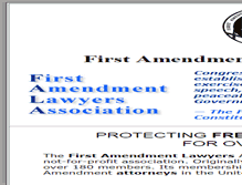 Tablet Screenshot of firstamendmentlawyers.org